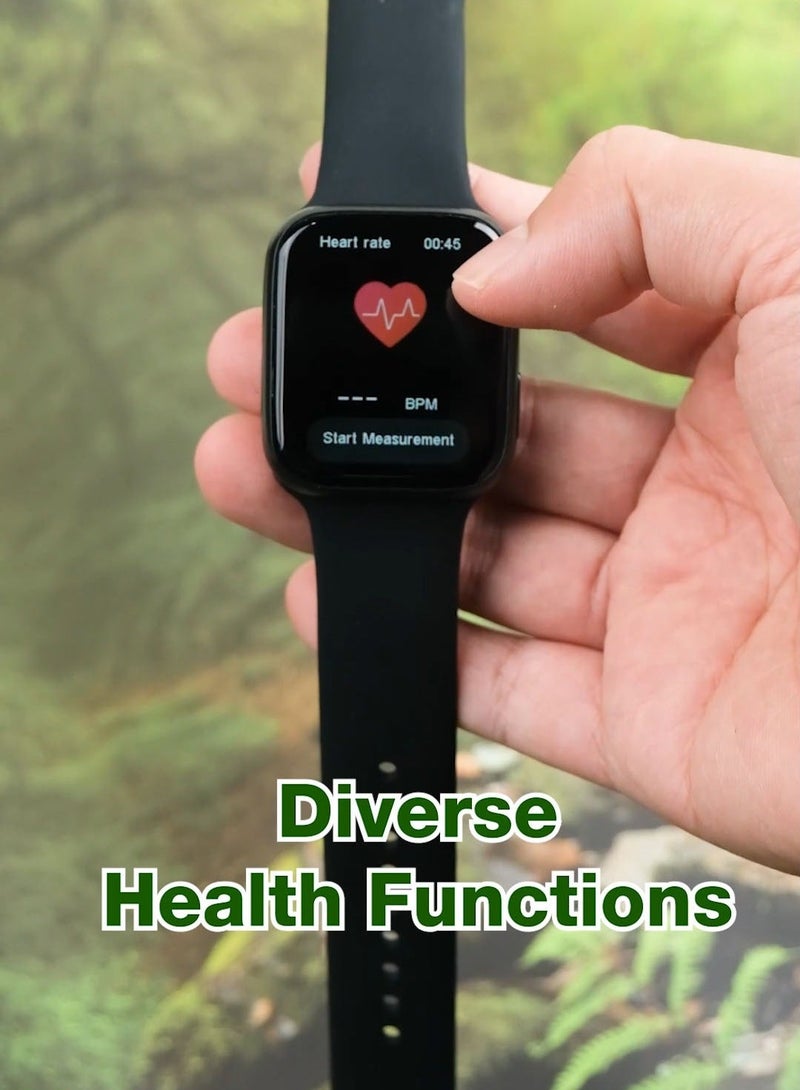 modio MC66 2.0-Inch Full Touch Display Smartwatch – Pink, Unisex Design for Ladies & Gents, Fitness Tracker, Heart Rate & Sleep Monitor, Activity Tracking, Notifications, Stylish & Durable, Charging Cable Included - Image 5